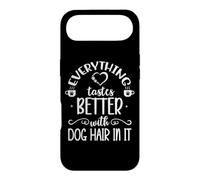 Carcasa para iPhone Air Everything Tastes Better with Dog Hair in It Coffee Mug Dog