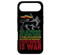 Carcasa para iPhone Air Everywhere IS War Discurso Haile Selassie León Judá Reggae