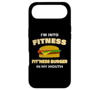 Carcasa para iPhone Air Exercise Quote I'm Into Fitness Fitness Burger In My Mouth