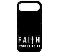 Carcasa para iPhone Air Éxodo 20:12 20 12 Fe Dios Jesús Padre Madre Honor
