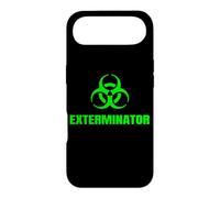 Carcasa para iPhone Air Exterminador Técnico de Control de Plagas Símbolo Cool Biohazard