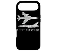 Carcasa para iPhone Air F-105 Thunderchief Caza Bombardero avión