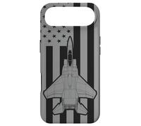Carcasa para iPhone Air F-15 Eagle Avión de Combate Militar Bandera Estadounidense