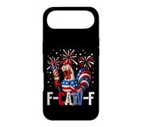 Carcasa para iPhone Air F Caw F Funny 4th of July American Flag Rooster Meme