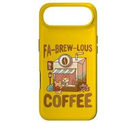 Carcasa para iPhone Air FA-Brew-Lous Corgi Juego de Palabras de café Barista Amante de los Perros
