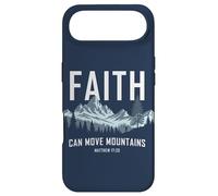 Carcasa para iPhone Air Faith Can Move Mountains - Matthew 17:20 Nature Inspiration