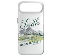 Carcasa para iPhone Air Faith Can Move Mountains - Matthew 17:20 Women Girls Nature