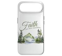 Carcasa para iPhone Air Faith Can Move Mountains - Matthew 17:20 Women Girls Nature