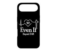 Carcasa para iPhone Air Faith Hope Love Christian Even If Bible Verse Daniel 3:18