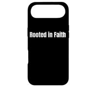 Carcasa para iPhone Air Faith Legacy Christian Phrase Rooted in Belief Tees and More