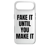 Carcasa para iPhone Air Fake It Until You Make It Sign Im Pretending to Work Boss