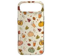 Carcasa para iPhone Air Fall Pumpkin Spice - Autumn Coffee & Leaves Pattern