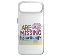 Carcasa para iPhone Air Faltan Algo sarcástico Cerebro