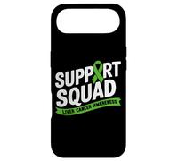 Carcasa para iPhone Air Familia de Fuentes Support Squad Liver Cancer Awareness Green Ribbon