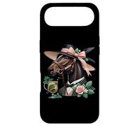Carcasa para iPhone Air Fancy Derby Horse with Mint Julep and Roses