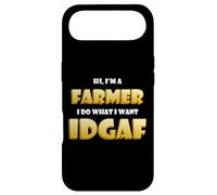 Carcasa para iPhone Air Farmer Idgaf Funny Vegetable/Animal Food Farming Rancher