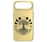 Carcasa para iPhone Air Fases de la Luna Retro 60's 70's Vibe Árbol de la Vida Gráfico