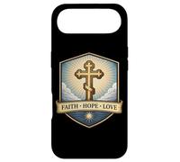 Carcasa para iPhone Air Fe Esperanza Amor Cristiano Ortodoxo Floral Jesucristo Dios