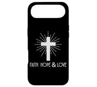 Carcasa para iPhone Air Fe Esperanza y Amor - Jesús Cruz Cristiana