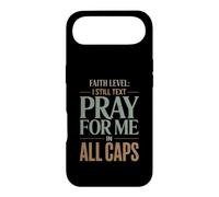 Carcasa para iPhone Air Fe Nivel I Todavía Texto Orar Humor Cristiano