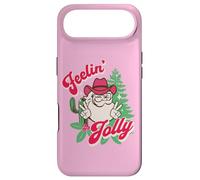 Carcasa para iPhone Air Feeling Jolly Pink Cowboy Santa Western Christmas