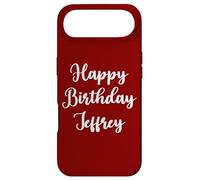 Carcasa para iPhone Air Feliz Cumpleaños Jeffrey