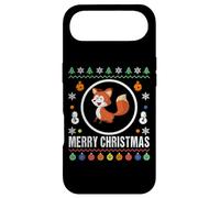 Carcasa para iPhone Air Feliz Navidad Fox Suéter Feo de Navidad