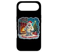 Carcasa para iPhone Air Feliz Navidad Yeti Santa Hat Abominable Snowman Kids Xmas