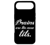 Carcasa para iPhone Air Feminismo Brains Are The New Tits Divertido Regalo Feminista