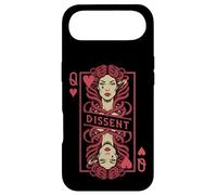 Carcasa para iPhone Air Feminista Medusa Queen of Hearts Dissent Vintage Jugando Card