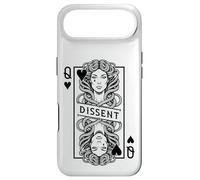 Carcasa para iPhone Air Feminista Medusa Queen of Hearts Dissent Vintage Jugando Card
