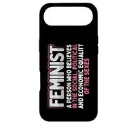 Carcasa para iPhone Air Feminista Social Política Igualdad Económica Sexos Feminismo