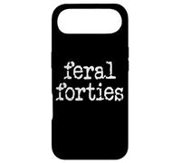 Carcasa para iPhone Air Feral 40s Feral & Forty In My Feral Forties Era 40 Birthday