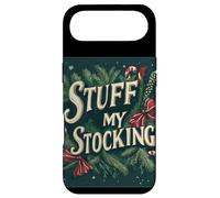 Carcasa para iPhone Air Festive Stuff mi discurso de Medias con muérdago Travieso