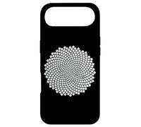 Carcasa para iPhone Air Fibonacci Girasol Semilla Espiral Sagrada Naturaleza Geometría Arte