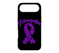 Carcasa para iPhone Air Fibromialgia Warrior Floral Purple Ribbon Concientización Sobreviviente