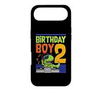 Carcasa para iPhone Air Fiesta temática de Dinosaurio T-Rex DJ de cumpleaños para niño de 2 años