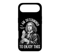 Carcasa para iPhone Air Filosofía Divertida Spinoza Determinismo Filósofo Helado