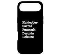 Carcasa para iPhone Air Filósofos: Heidegger Sartre Foucault Derrida Deleuze
