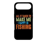 Carcasa para iPhone Air Fisher Make Me Happy Is Fishing Lovers Funny Fisherman