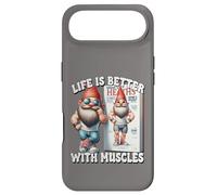 Carcasa para iPhone Air Fitness Workout Exercise Saying Life Is Better with Muscles