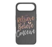 Carcasa para iPhone Air FIV Mamá Recuperar Creer Concebir Fertilidad Bebé Familia Amor