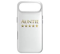 Carcasa para iPhone Air Five Stars for Best Auntie in The World - Gráfico Favorito de tía