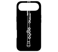 Carcasa para iPhone Air Flauta travesera Línea Arte Flauta Dulce Orquesta