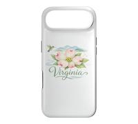 Carcasa para iPhone Air Flor de cornejo y colibrí Virginia Gentle Charm