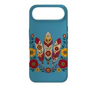 Carcasa para iPhone Air Floral Boho Plumas Motivos Folk Ornamental Tribal Western