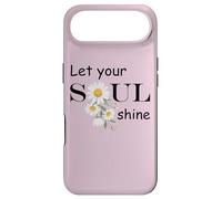 Carcasa para iPhone Air Floral Daisy Flower, Inspirational, Let Your Soul Shine