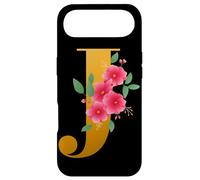 Carcasa para iPhone Air Floral J Alphabet Cute Initial Monogram Letter J Graphic