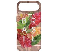 Carcasa para iPhone Air Flores de Brasil Word Art - Orgullo brasileño