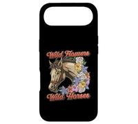 Carcasa para iPhone Air Flores Silvestres Caballos Salvajes Vendimia Amante